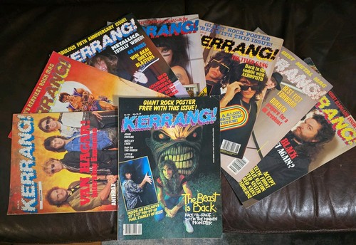 Lot 1980s kerrang - 1980s,