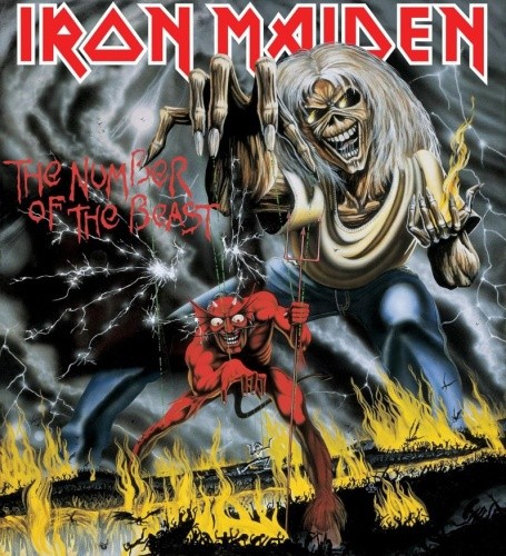 Iron maiden the number of - iron,