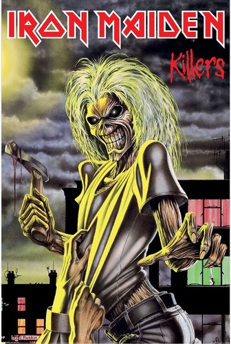 Merchandising iron maiden - iron,