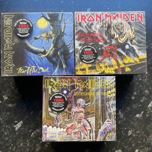 Iron maiden lot cd - 3, box
