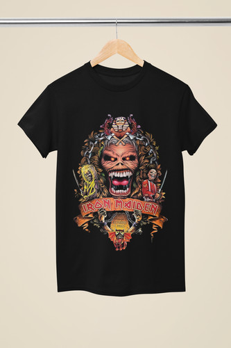 Maglietta iron maiden - iron,