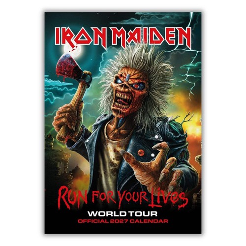 Calendario iron maiden 2027 - calendario,