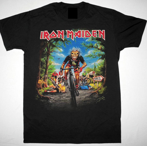 Maglietta iron maiden france - iron,