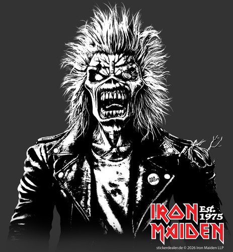 Iron maiden aufkleber sticker - aufkleber,