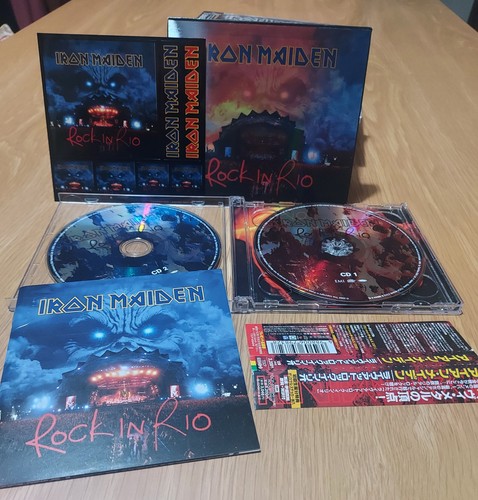 Iron maiden rock rio - maiden, in