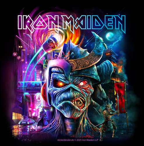 Iron maiden aufkleber - maiden,